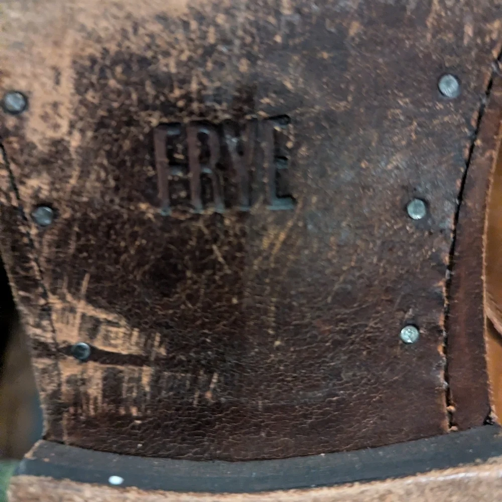 frye Classic Brown Leather Men's Shoes